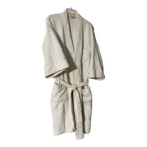 Vintage Christian Dior Monsieur-Aust Made-Terry Robe-Sz L